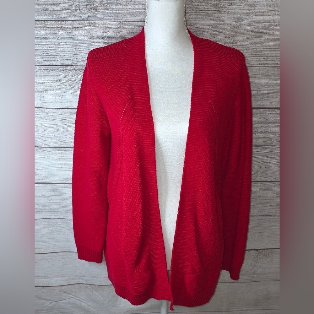 Liz Claiborne Knit Cardigan Size Medium